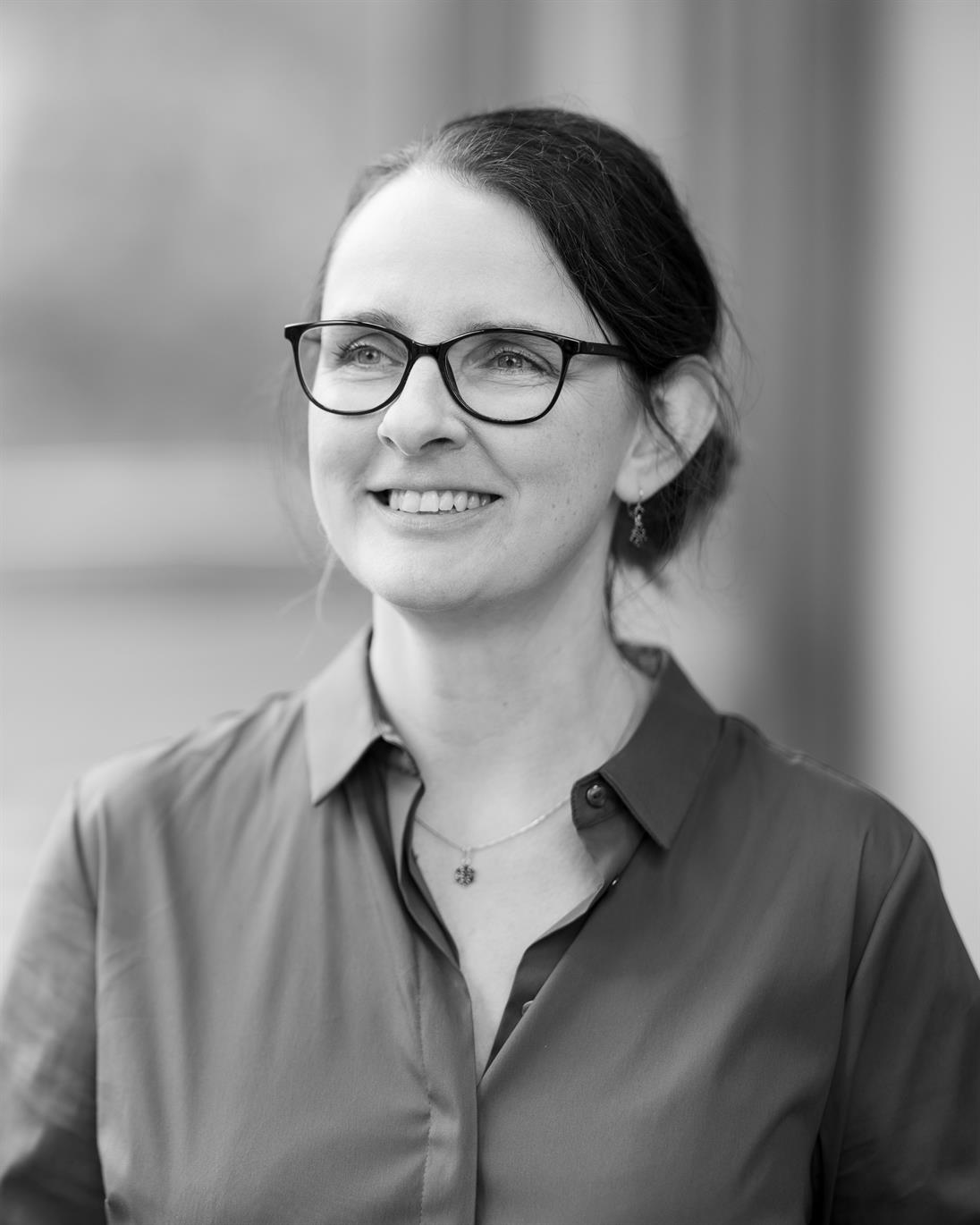 Ein Portrait von Eva Wegrzyn, wissenschaftliche Mitarbeiterin an der Hochschule Düsseldorf